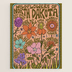 North Dakota Wildflowers Jigsaw Puzzle Gallery Image 1