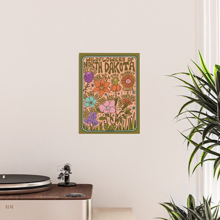 North Dakota Wildflowers Poster Gallery Image 2