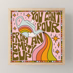 You Can't Pour From An Empty Cup Mini Art Print Gallery Image 1