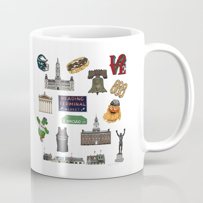 Philly Flash Sheet Coffee Mug Gallery Image 1