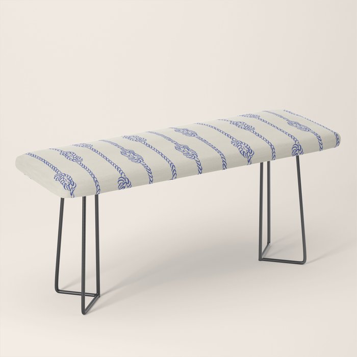Sailor Knot Stripe Bench