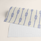 Sailor Knot Stripe Wrapping Paper Gallery Image 2