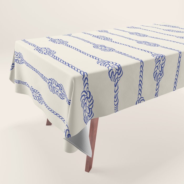 Sailor Knot Stripe Tablecloth Gallery Image 1