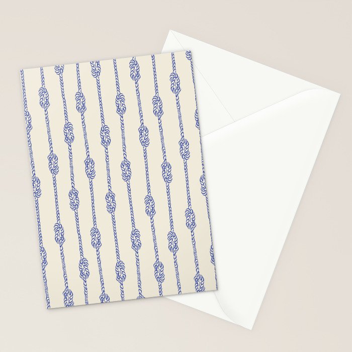 Sailor Knot Stripe Stationery Card Gallery Image 2