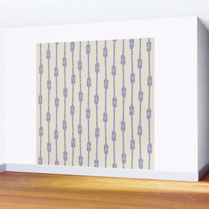 Sailor Knot Stripe Wall Mural Gallery Image 2