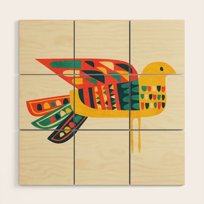 Century Bird Wood Wall Art Gallery Image 1