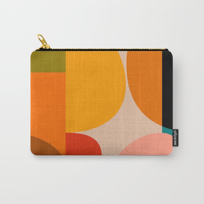 Bauhaus, geometric abstraction 4 Carry All Pouch Gallery Image 1