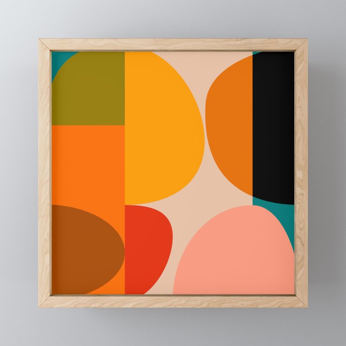 Bauhaus, geometric abstraction 4 Mini Art Print Gallery Image 1