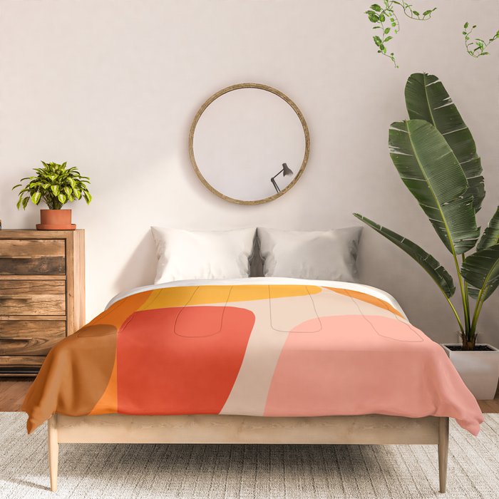 Bauhaus, geometric abstraction 4 Comforter Gallery Image 3