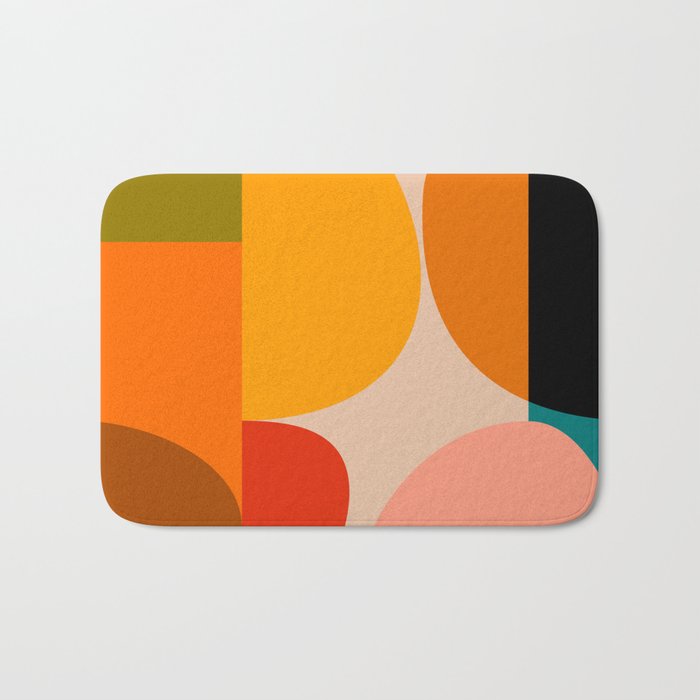 Bauhaus, geometric abstraction 4 Bath Mat Gallery Image 1