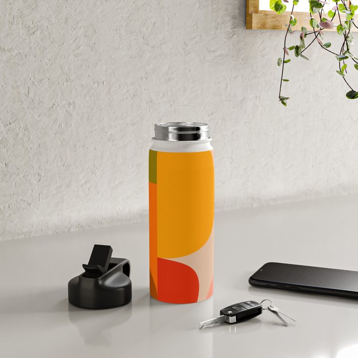 Bauhaus, geometric abstraction 4 Water Bottle Gallery Image 4