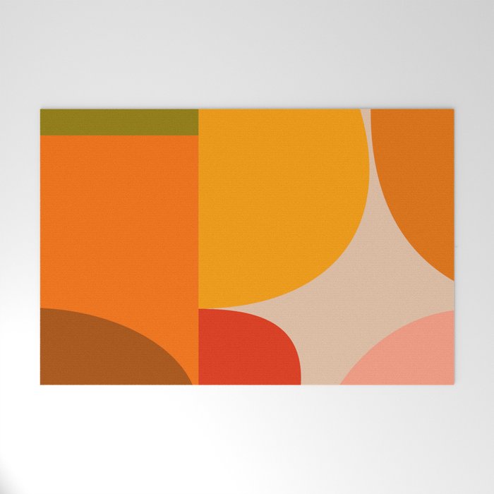 Bauhaus, geometric abstraction 4 Welcome Mat Gallery Image 1