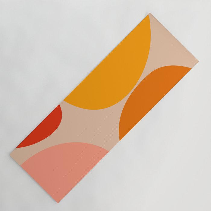 Bauhaus, geometric abstraction 4 Yoga Mat Gallery Image 1