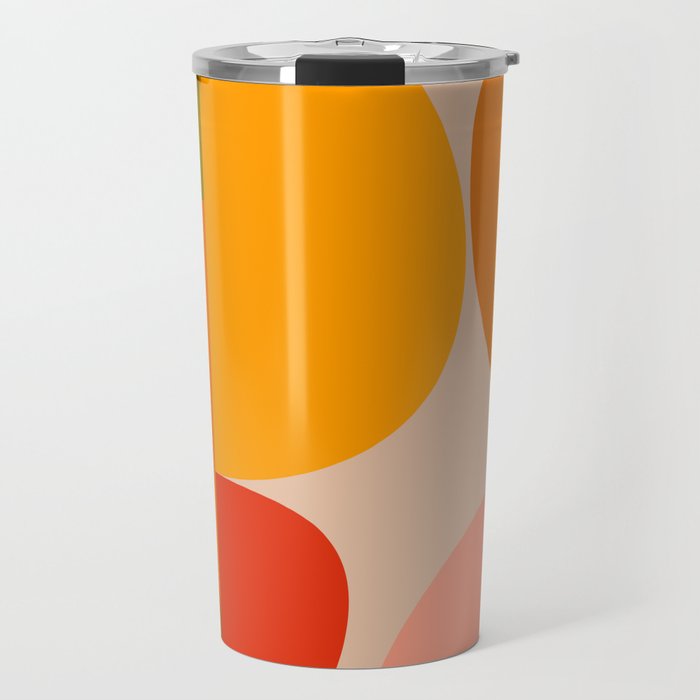 Bauhaus, geometric abstraction 4 Travel Mug Gallery Image 1