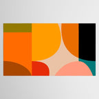 Bauhaus, geometric abstraction 4 Tablecloth Gallery Image 2