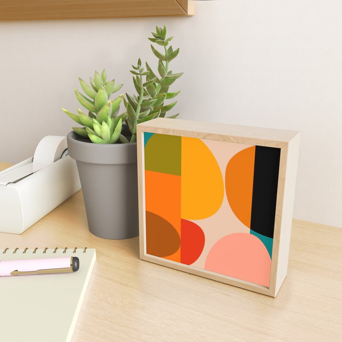 Bauhaus, geometric abstraction 4 Mini Art Print Gallery Image 2