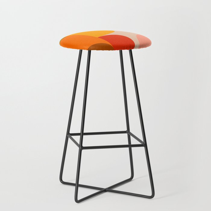 Bauhaus, geometric abstraction 4 Stool Gallery Image 1