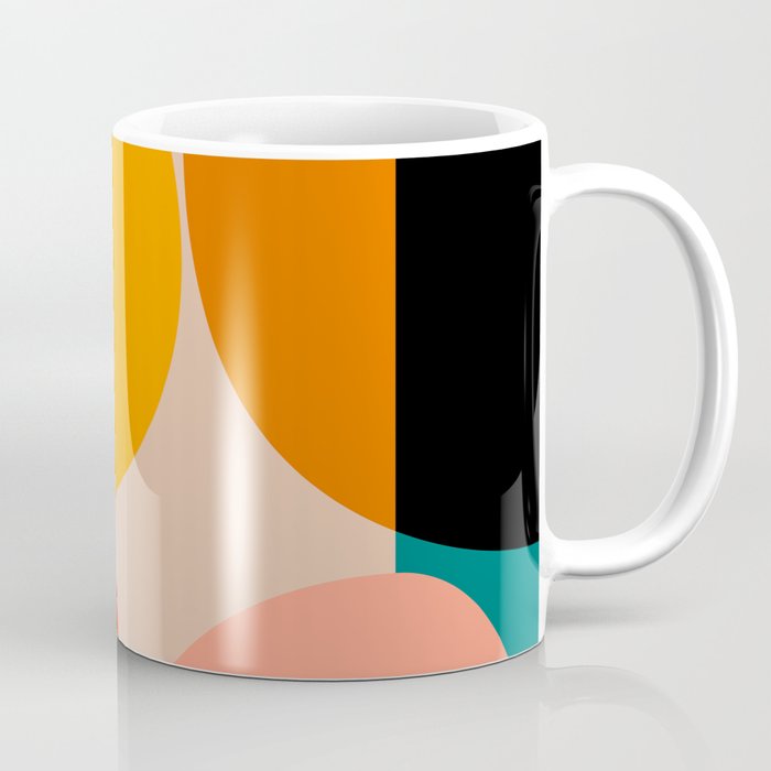 Bauhaus, geometric abstraction 4 Coffee Mug Gallery Image 1