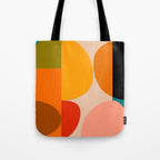 Bauhaus, geometric abstraction 4 Tote Bag Gallery Image 1