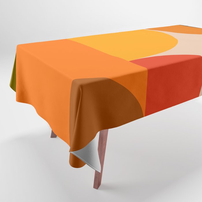 Bauhaus, geometric abstraction 4 Tablecloth Gallery Image 1