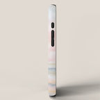 Patience - Pink and Gray Pastel Seascape iPhone Case Gallery Image 2