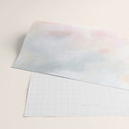 Patience - Pink and Gray Pastel Seascape Wrapping Paper Gallery Image 2