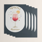 Mimosa Cocktail Zodiac Sign Wrapping Paper Gallery Image 3