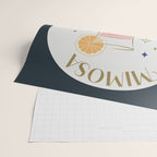 Mimosa Cocktail Zodiac Sign Wrapping Paper Gallery Image 2
