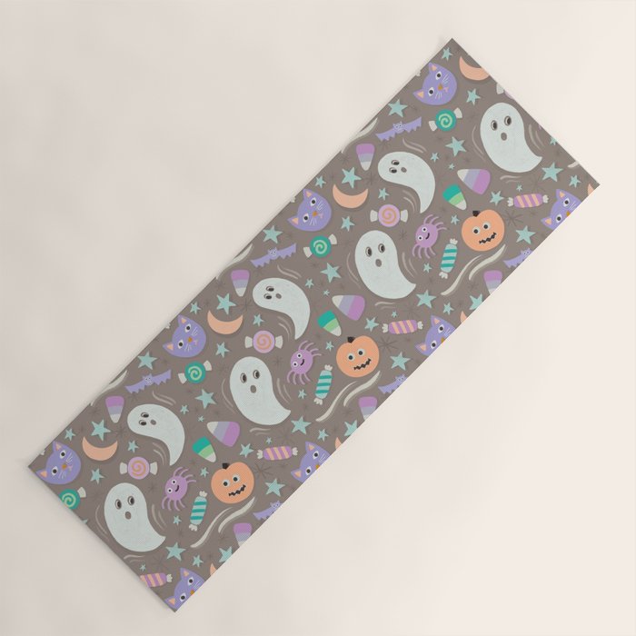 Halloween in Pastels Yoga Mat Gallery Image 1
