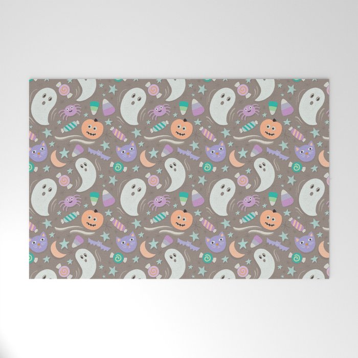 Halloween in Pastels Welcome Mat Gallery Image 1