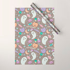 Halloween in Pastels Wrapping Paper Gallery Image 1