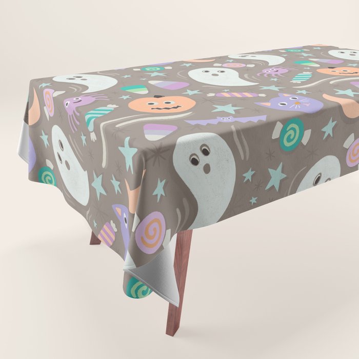 Halloween in Pastels Tablecloth Gallery Image 1