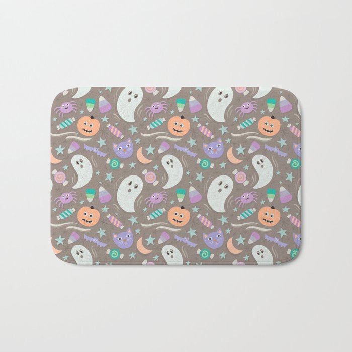 Halloween in Pastels Bath Mat Gallery Image 1