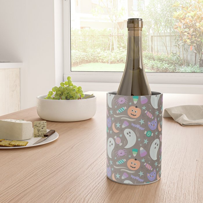 Halloween in Pastels Wine Chiller Gallery Image 4