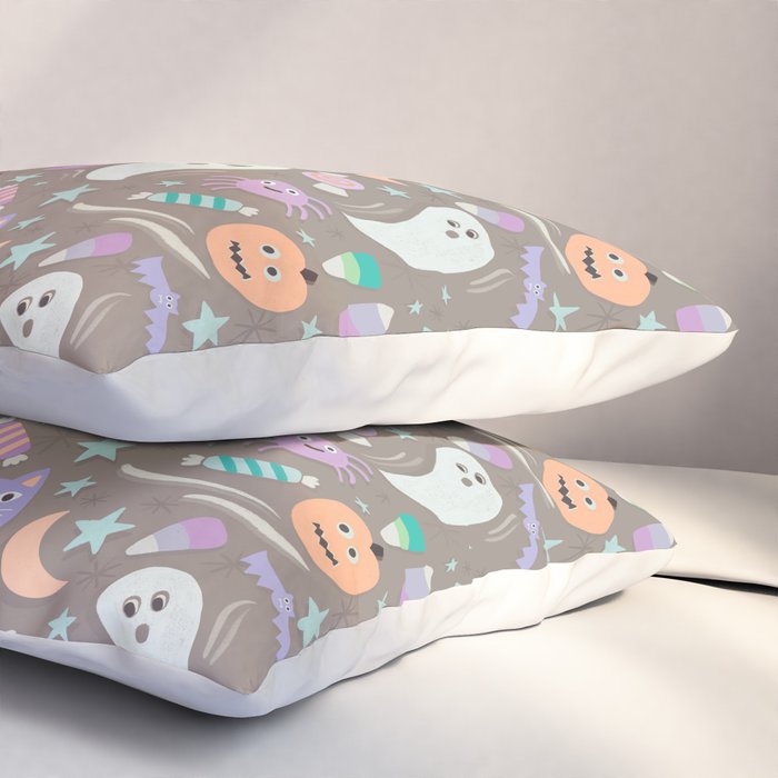 Halloween in Pastels Pillow Sham Gallery Image 3
