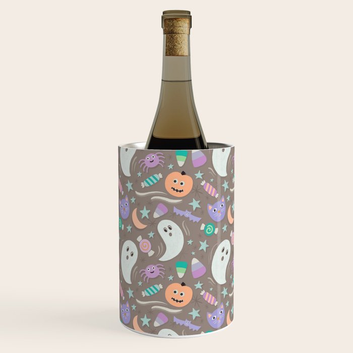 Halloween in Pastels Wine Chiller Gallery Image 1