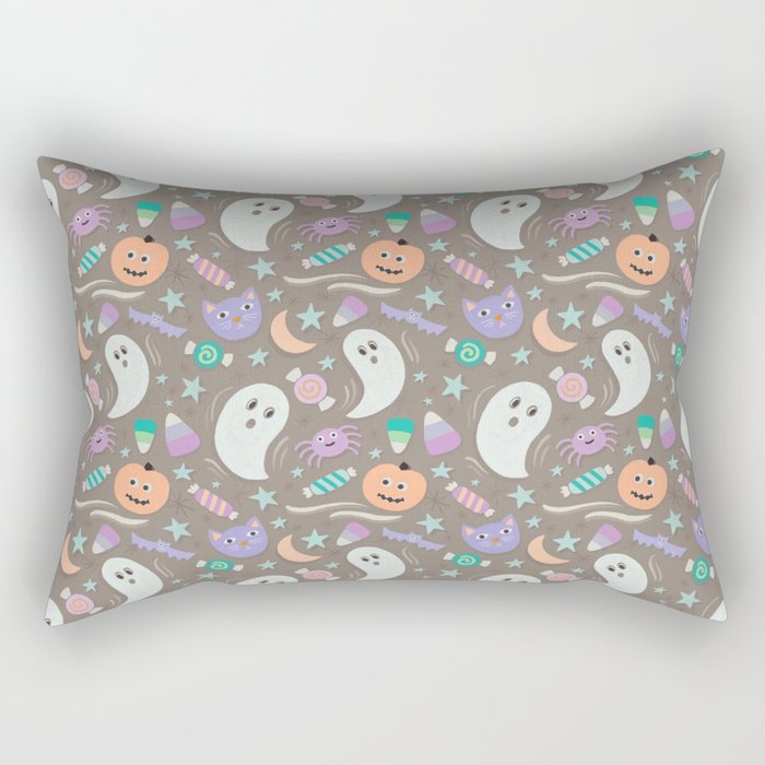 Halloween in Pastels Rectangular Pillow Gallery Image 2