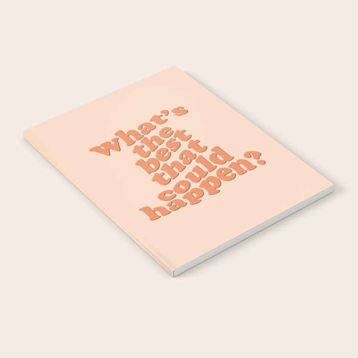 What's The Best That Could Happen Notebook Gallery Image 1