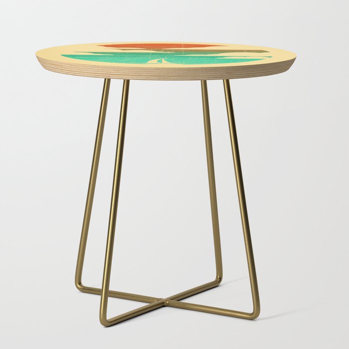 Go West (sail away in my boat) Side Table Gallery Image 1