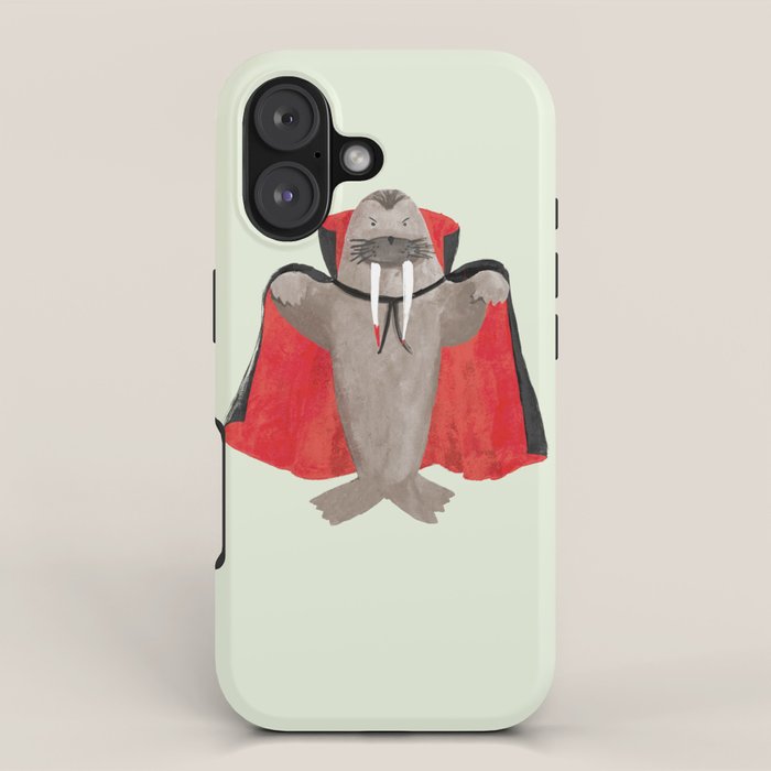 Vampire Walrus iPhone Case Gallery Image 1
