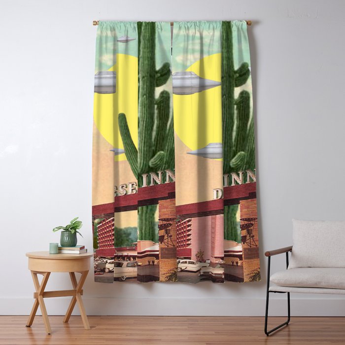 Desert Inn (UFO) Window Curtain Gallery Image 1