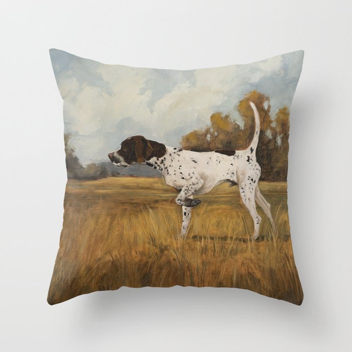 on point Throw Pillow Gallery Image 1