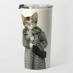 Kitten Dressed as Cat Travel Mug Gallery Image 3