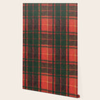 Classic Red Tartan Pattern Wallpaper Gallery Image 2