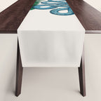 Albertus Seba Snakes Blue Snake  Table Runner Gallery Image 1