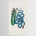 Albertus Seba Snakes Blue Snake  Tablecloth Gallery Image 2
