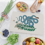 Albertus Seba Snakes Blue Snake  Cutting Board Gallery Image 2