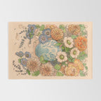 Fall Flowers Rug Gallery Image 2