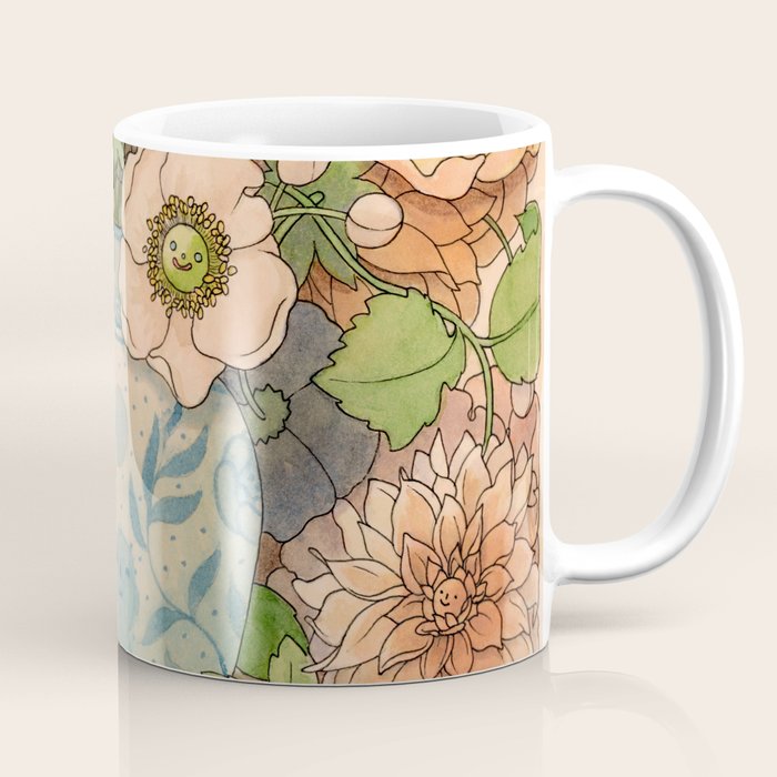 Fall Flowers Coffee Mug Gallery Image 1