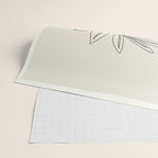 Line Olive Branch Wrapping Paper Gallery Image 2